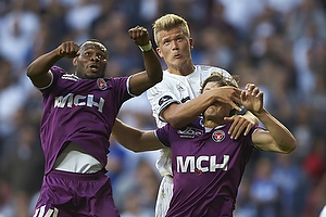 Andreas Cornelius (FC Kbenhavn), Sylvester Igboun (FC Midtjylland), Erik Sviatchenko (FC Midtjylland)