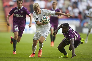 Andreas Cornelius (FC Kbenhavn), Francis Dickoh (FC Midtjylland)