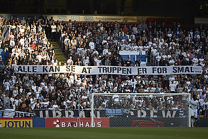 FCK-fans med banner