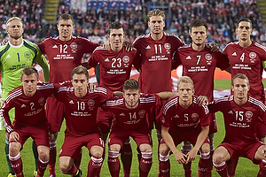 Kasper Schmeichel (Danmark), Andreas Bjelland (Danmark), Pierre Emilie Hjbjerg (Danmark), Nicklas Bendtner (Danmark), William Kvist Jrgensen (Danmark), Daniel Agger, anfrer (Danmark), Peter Ankersen (Danmark), Christian Eriksen (Danmark), Lasse Schne (Danmark), Nicolai Boilesen (Danmark), Thomas Kahlenberg (Danmark)