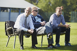 Per Rud, sportschef (Brndby IF), Peter Bonde, assistenttrner (Danmark A-landshold), Jess Thorup, U-21 landstrner (Danmark)