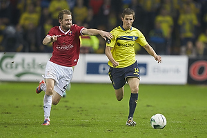 Peter Nymann (FC Vestsjlland), Alexander Szymanowski (Brndby IF)