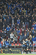 Club Brugge-fans jubler over mlet til 0-4