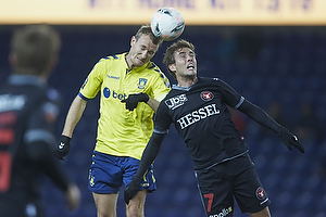 Thomas Kahlenberg, anfrer (Brndby IF), Jakob Poulsen (FC Midtjylland)