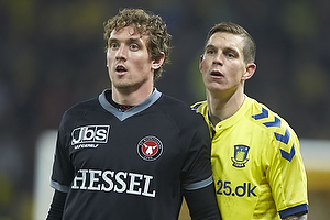 Morten Duncan Rasmussen (FC Midtjylland), Daniel Agger (Brndby IF)