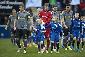 Martin Albrechtsen, anfrer (Brndby IF), Lukas Hradecky (Brndby IF)