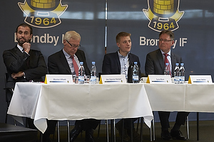 Morten Albk, bestyrelsesmedlem (Brndby IF), Jim Stjerne Hansen, bestyrelsesmedlem (Brndby IF), Sune Blom, bestyrelsesmedlem (Brndby IF), Jesper Mller, bestyrelsesmedlem (Brndby IF)