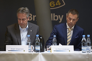Jesper Jrgensen, administrerende direktr (Brndby IF), Jan Bech Andersen, bestyrelsesformand (Brndby IF)
