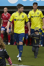 Martin rnskov (Brndby IF) med et organdoner-barn