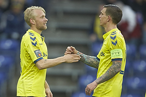 Johan Larsson, mlscorer (Brndby IF), Daniel Agger, anfrer (Brndby IF)