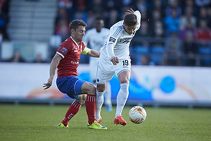 Rasmus Festersen, anfrer (FC Vestsjlland), Rurik Gislason (FC Kbenhavn)