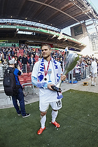 Rurik Gislason (FC Kbenhavn) med DBU-Pokalen