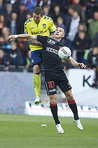 Daniel Agger, anfrer (Brndby IF), Martin Pusic (FC Midtjylland)