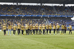 Brndby IFs kvinder hyldes for DM-guld i 3F ligaen