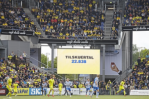 22.838 tilskuere p Brndby Stadion
