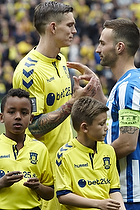 Daniel Agger, anfrer (Brndby IF), Magnus Lekven, anfrer (Esbjerg fB)