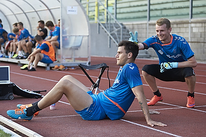 Dario Dumic (Brndby IF), Lukas Hradecky (Brndby IF)