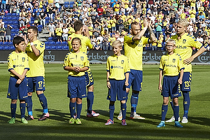 Riza Durmisi (Brndby IF), Elba Rashani (Brndby IF), Magnus Eriksson (Brndby IF), Johan Larsson (Brndby IF)