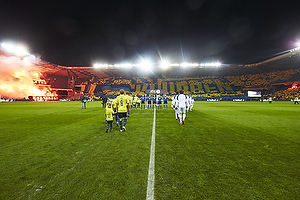 Tifo p Brndby Stadion