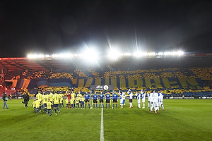 Tifo p Brndby Stadion