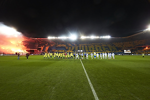 Tifo på Brøndby Stadion