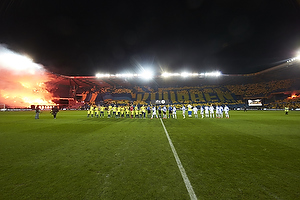 Tifo p Brndby Stadion