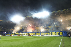 Tifo på Brøndby Stadion