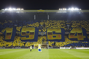 Tifo på Brøndby Stadion