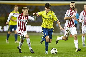 Christian Nrgaard (Brndby IF), Nicolaj Thomsen (Aab)