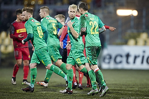 Daniel Agger, mlscorer (Brndby IF), Johan Larsson (Brndby IF)