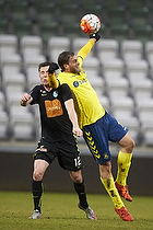 Lukas Lerager (Viborg FF), Johan Elmander (Brndby IF)