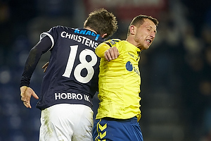 Michael Christensen (Hobro IK), Kamil Wilczek (Brndby IF)