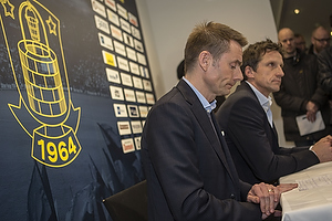 Jan Bech Andersen, bestyrelsesformand (Brndby IF), Troels Bech, sportsdirektr (Brndby IF)