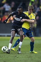 Moussa Maazou (Randers FC), Jesper Lindorff Juelsgrd (Brndby IF)
