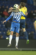 Bjrn Paulsen (Esbjerg fB), Daniel Agger, anfrer (Brndby IF)
