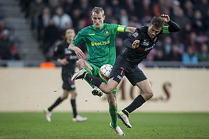 Thomas Kahlenberg, anfrer (Brndby IF), Jakob Poulsen, anfrer (FC Midtjylland)