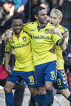 Lebogang Phiri, mlscorer (Brndby IF), David Boysen (Brndby IF), Johan Larsson (Brndby IF)