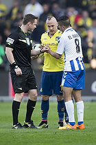 Jens Maae, dommer, Magnus Eriksson (Brndby IF)