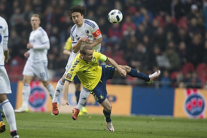 Thomas Delaney, anfrer (FC Kbenhavn), Thomas Kahlenberg, anfrer (Brndby IF)