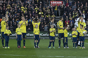 Christian Jakobsen (Brndby IF), Lebogang Phiri (Brndby IF), Frederik Rnnow (Brndby IF), Daniel Agger (Brndby IF), Thomas Kahlenberg, anfrer (Brndby IF)