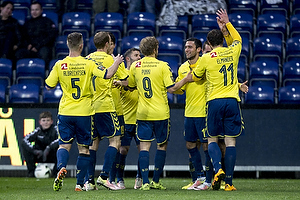 Johan Elmander (Brndby IF), David Boysen (Brndby IF), Teemu Pukki (Brndby IF)