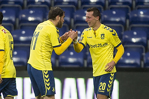 Kamil Wilczek, mlscorer (Brndby IF), Johan Elmander (Brndby IF)