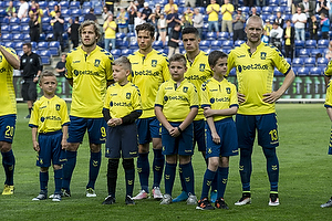 Teemu Pukki (Brndby IF), Andrew Hjulsager (Brndby IF), Patrick Da Silva (Brndby IF), Johan Larsson (Brndby IF)