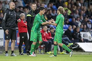 Christian Nrgaard (Brndby IF), Teemu Pukki (Brndby IF)