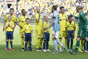 Andrew Hjulsager (Brndby IF), Lebogang Phiri (Brndby IF), Johan Larsson (Brndby IF), Pierre Kanstrup (SnderjyskE), Martin Skender (SnderjyskE)