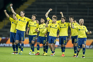 Martin Albrechtsen (Brndby IF), Benedikt Rcker (Brndby IF), Svenn Crone (Brndby IF), Andreas Bruus (Brndby IF), Rezan Corlu (Brndby IF), Kamil Wilczek (Brndby IF), Andrew Hjulsager (Brndby IF), Frederik Holst (Brndby IF), Daniel Stckler (Brndby IF), Johan Larsson, anfrer (Brndby IF)