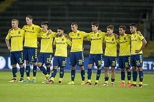 Martin Albrechtsen (Brndby IF), Benedikt Rcker (Brndby IF), Svenn Crone (Brndby IF), Andreas Bruus (Brndby IF), Rezan Corlu (Brndby IF), Kamil Wilczek (Brndby IF), Andrew Hjulsager (Brndby IF), Frederik Holst (Brndby IF), Daniel Stckler (Brndby IF), Johan Larsson, anfrer (Brndby IF)