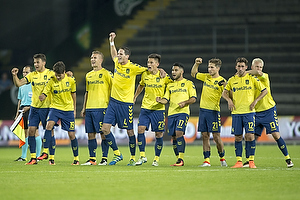 Daniel Stckler (Brndby IF), Christian Nrgaard (Brndby IF), Martin Albrechtsen (Brndby IF), Benedikt Rcker (Brndby IF), Svenn Crone (Brndby IF), Rezan Corlu (Brndby IF), Andrew Hjulsager (Brndby IF), Frederik Holst (Brndby IF), Johan Larsson, anfrer (Brndby IF)