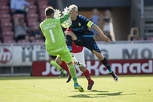 Johan Larsson, anfrer (Brndby IF), Thomas Nrgaard (Silkeborg IF)