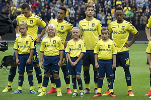 Kamil Wilczek (Brndby IF), Hany Mukhtar (Brndby IF), Andrew Hjulsager (Brndby IF), Lebogang Phiri (Brndby IF)